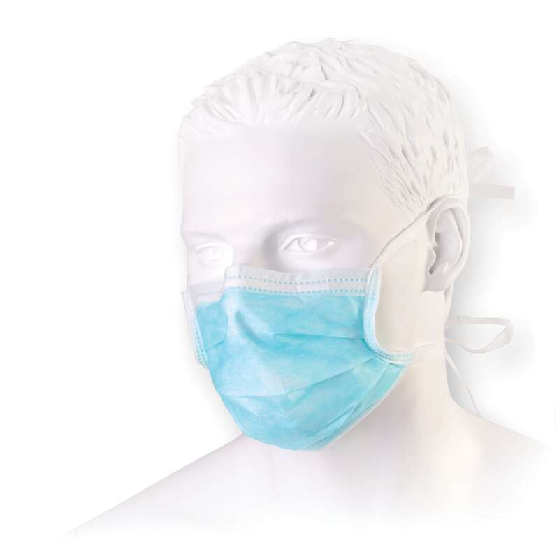 Медична маска, одноразова, на шнурках, ZARYS